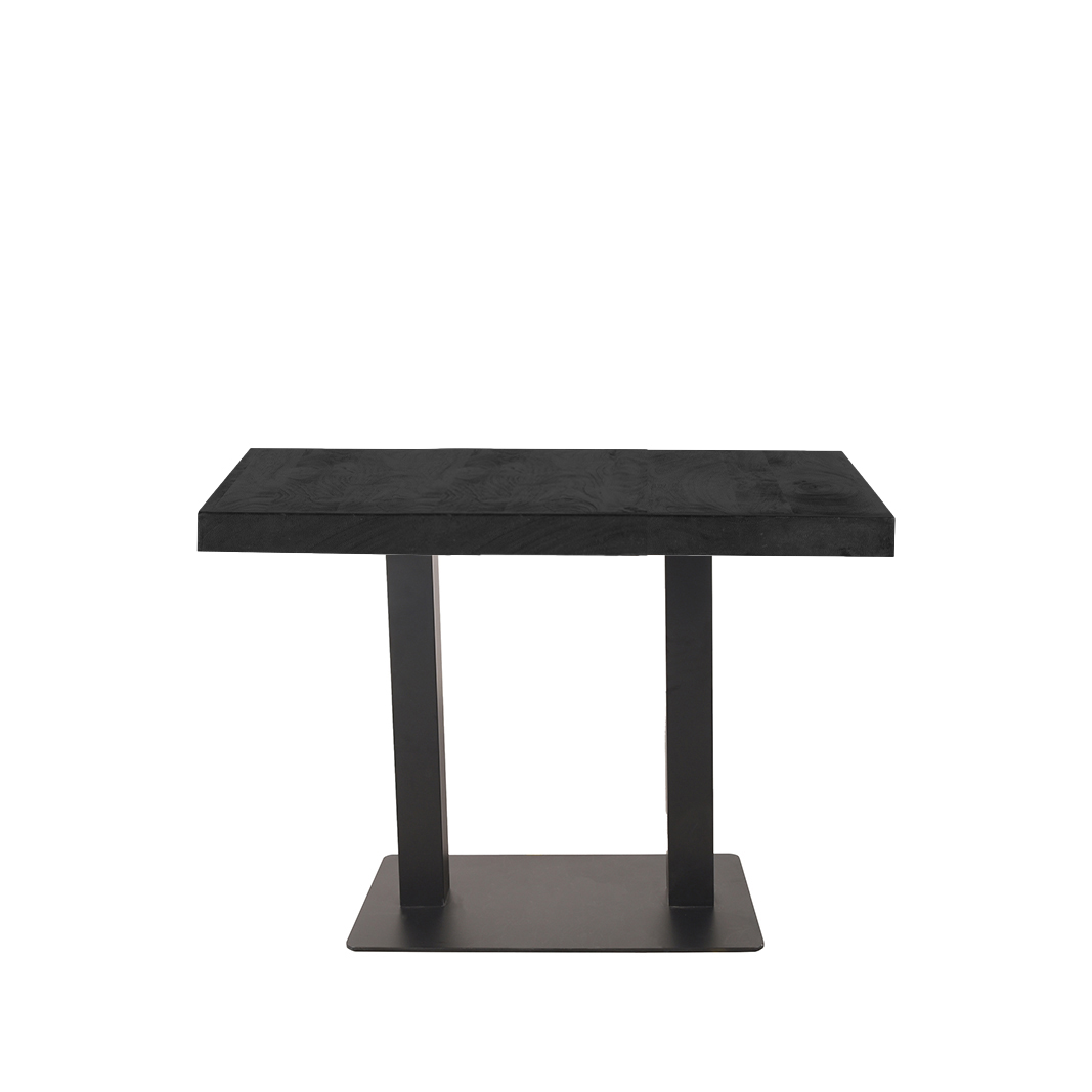 Stehtische Bartafel - Schwarz - Mangoholz - Industriell - LABEL51