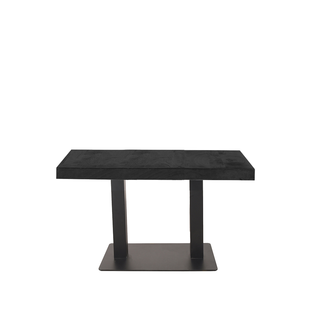 Stehtische Bartafel - Schwarz - Mangoholz - Industriell - LABEL51