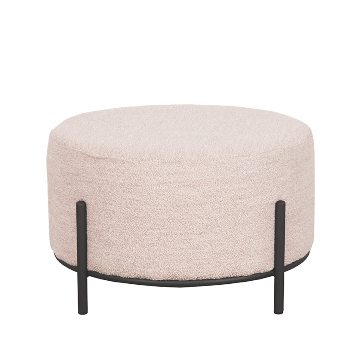 Pouf Troy - Natürlich - Boucle - Ländlich - LABEL51