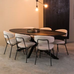 Esstisch James 210x100x76 cm