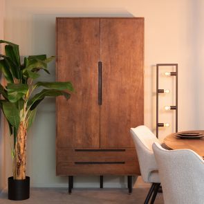 Hochschrank Rio 2-Turig 100x40x200 cm