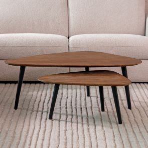 Couchtisch Set Rock 110x64x39 cm