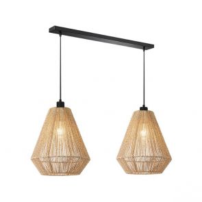 Hangelampe Ibiza Diamond 2-Leuchte 80x33x150 cm