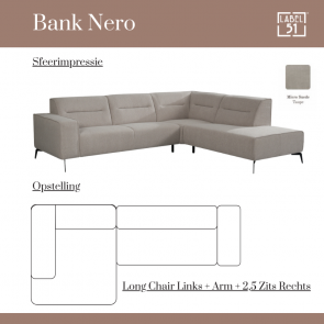 Loungesofa Nero Links