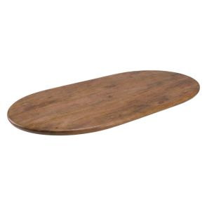 Tafelblad Halve Cirkel Sloppy Edge 240x100 cm