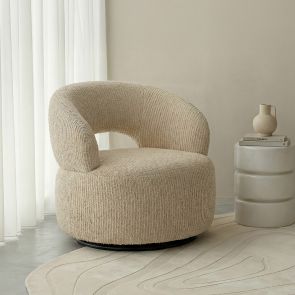 Draaifauteuil Nusenna 82x81x73 cm