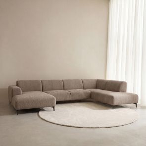 U-Bank Merido Rechts 380x218x80 cm