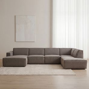 U-Bank Kay Rechts 363x218x80 cm