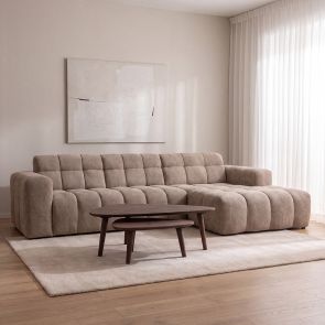 Loungebank Luna XL Rechts 327x170x83 cm