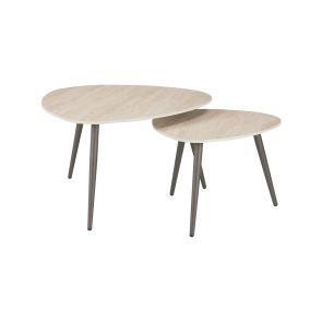 Salontafelset Alba 84x77x45 cm