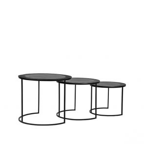 Salontafel Set Tres 55x55x45 cm