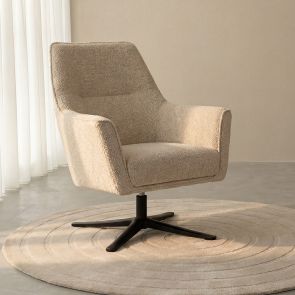 Draaifauteuil Tod 76x75x90 cm