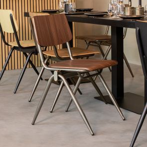 Stapelstoel Schoolstoel Solid 49x55x81 cm