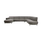 U-Bank Masimo Rechts 385x170/230x80 cm