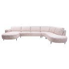U-Bank Morato Rechts 385x170/230x84 cm