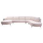 U-Bank Morato Rechts 385x170/230x84 cm