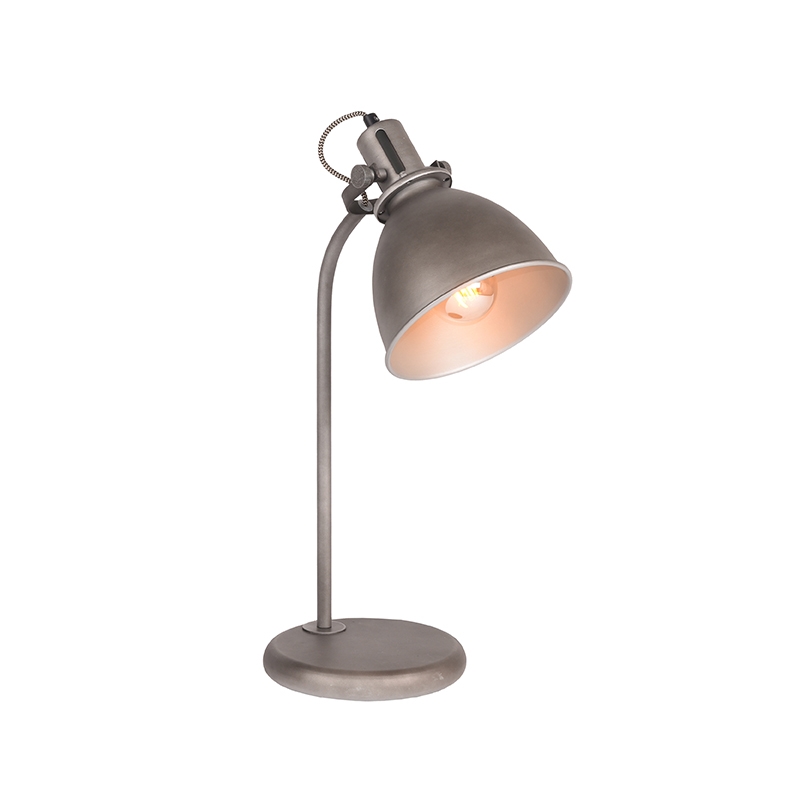 Tischlampe I_Spot - Burned Steel - GRIJS - - Industriell - LABEL51