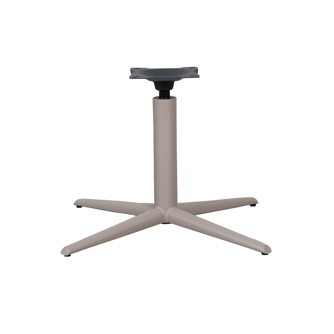 Esszimmerstühle I_Mix and Match - Ohne Armlehne - Taupe - Braun - Metall - LABEL51