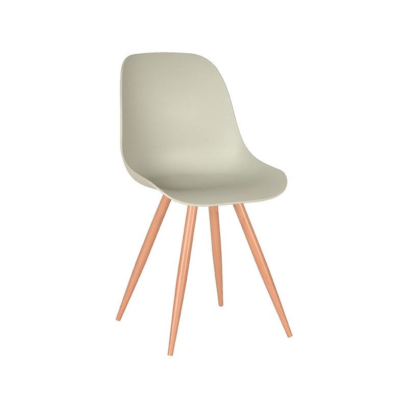 Esszimmerstühl I_Rimini - Ohne Armlehne - Schalensitz - Breeze - Grün - PP - Skandinavisch - LABEL51