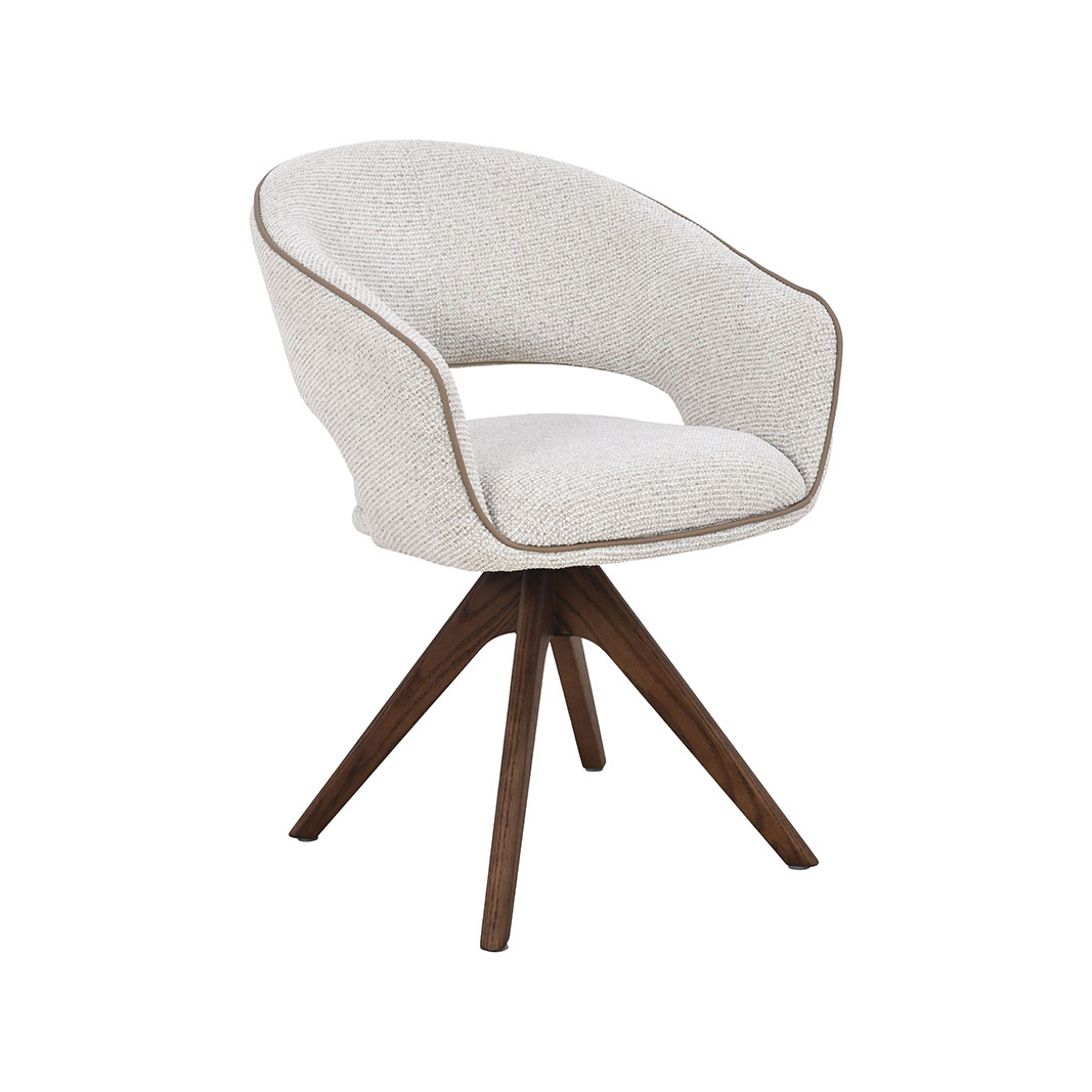 Esszimmerstühle I_Osuma - Ohne Armlehne - Natural Beige - Geweven - LABEL51