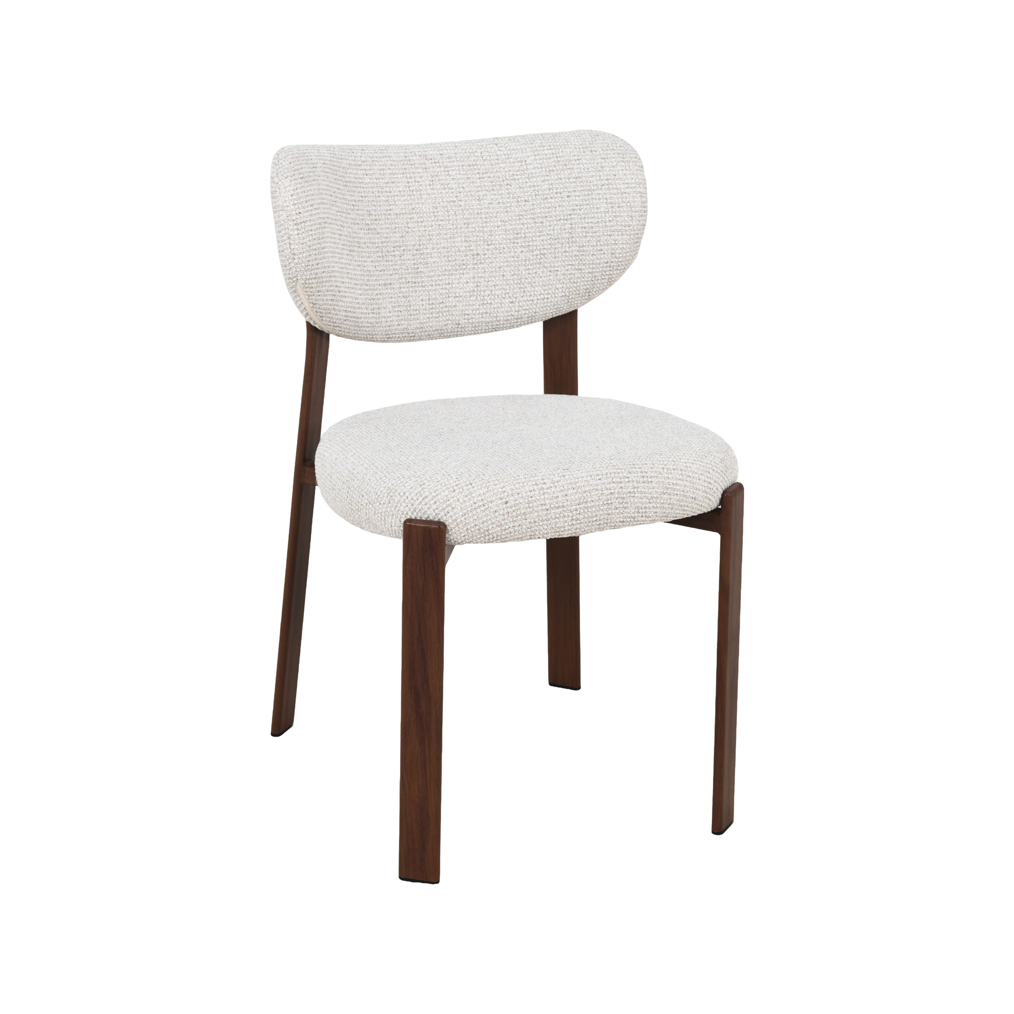 Esszimmerstühle I_Mika - Ohne Armlehne - Natural Beige - Geweven - LABEL51
