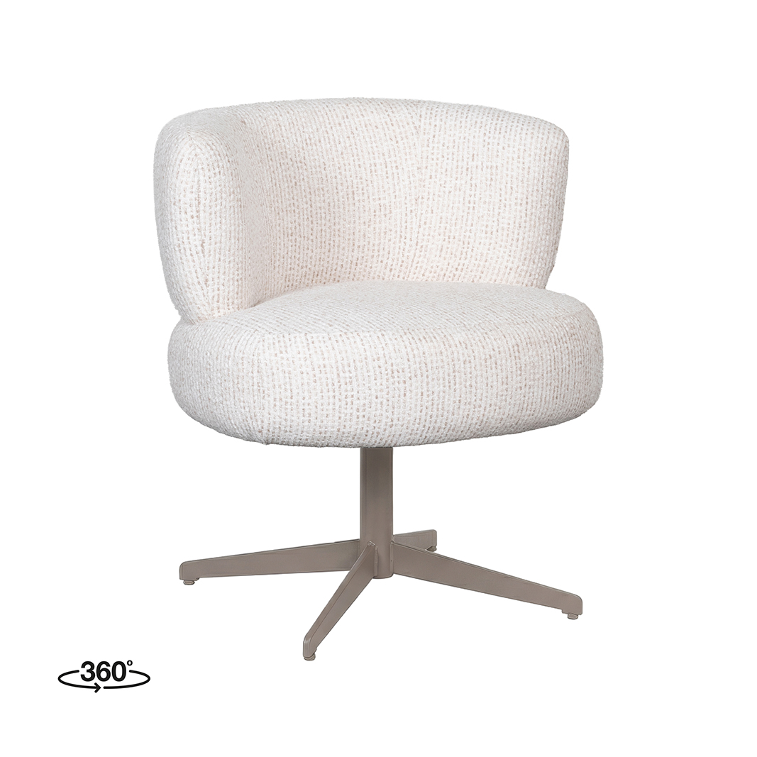 Esszimmerstühle I_Grasse - Ohne Armlehne - Natural Beige - Geweven - LABEL51