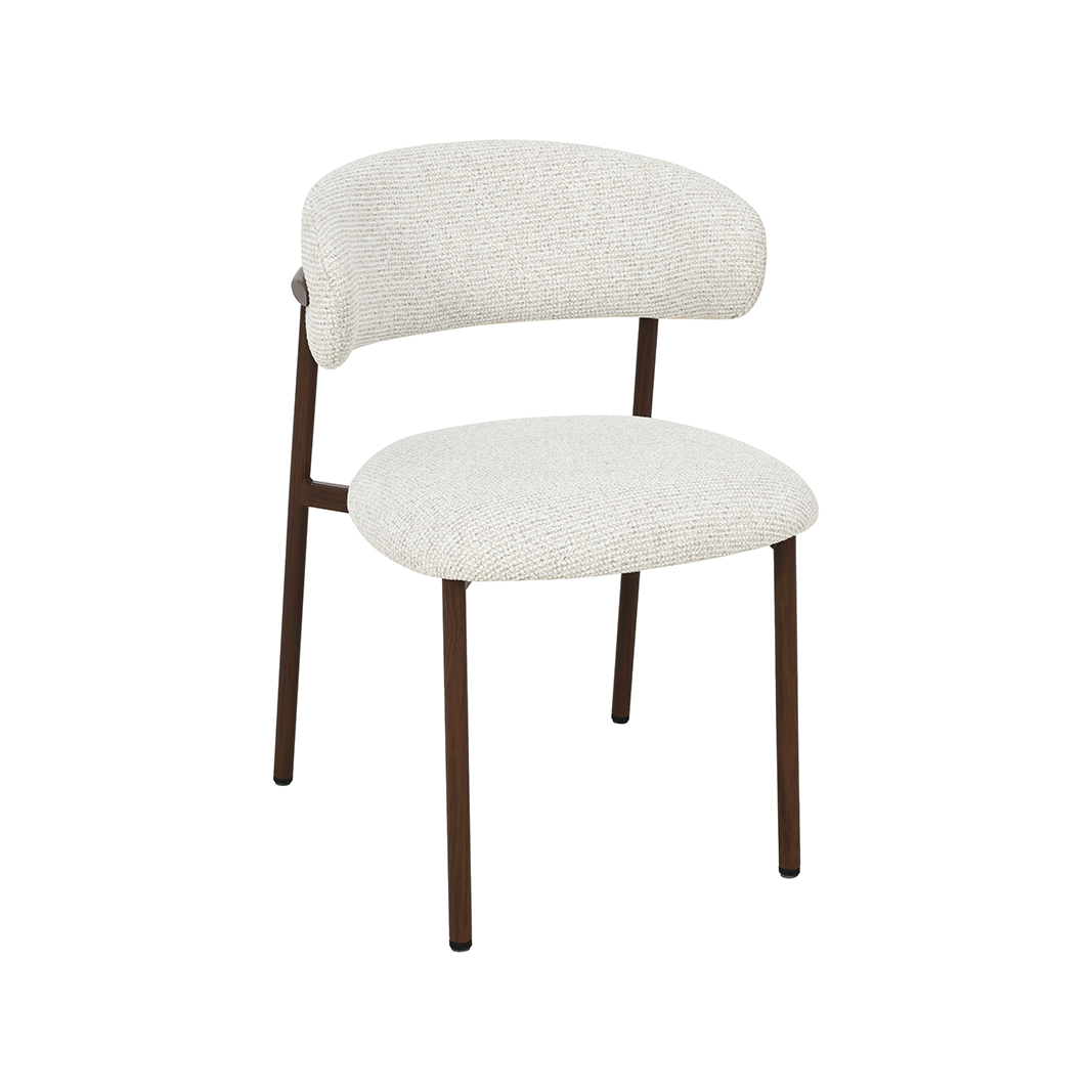 Esszimmerstühle I_Kaito - Ohne Armlehne - Natural Beige - Geweven - LABEL51