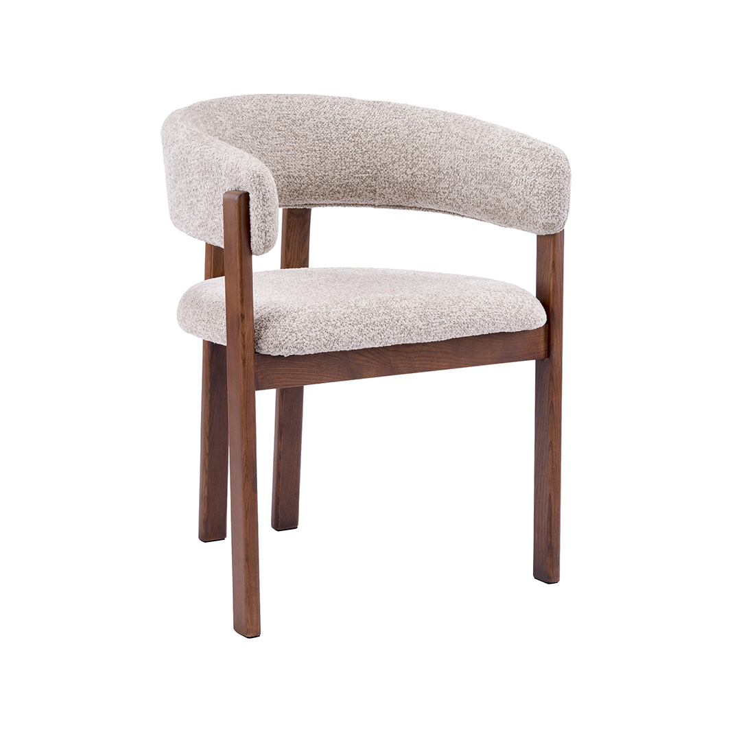 Esszimmerstühle I_Osaka - Ohne Armlehne - Beige - Creme - Geweven - LABEL51