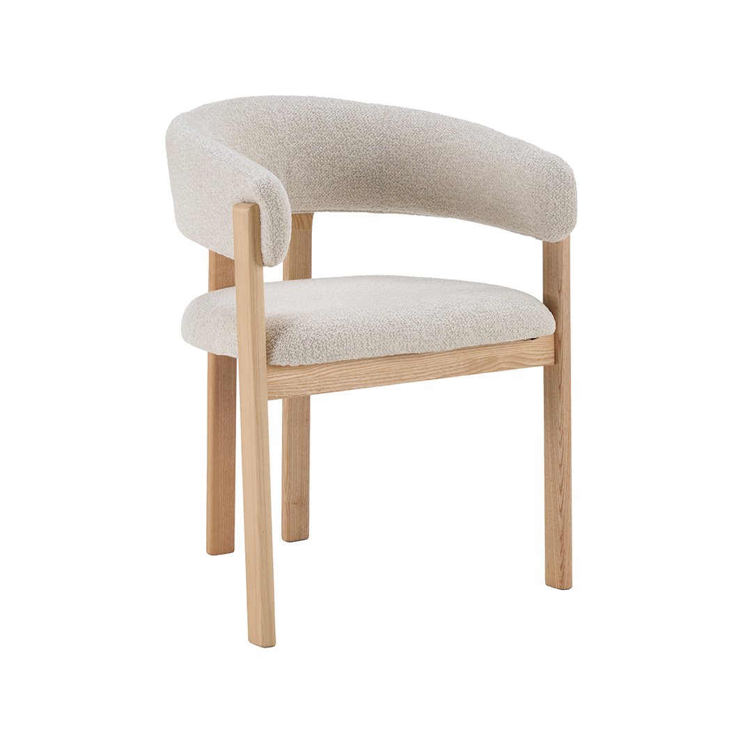 Esszimmerstühle I_Osaka - Ohne Armlehne - Natural Beige - Geweven - LABEL51