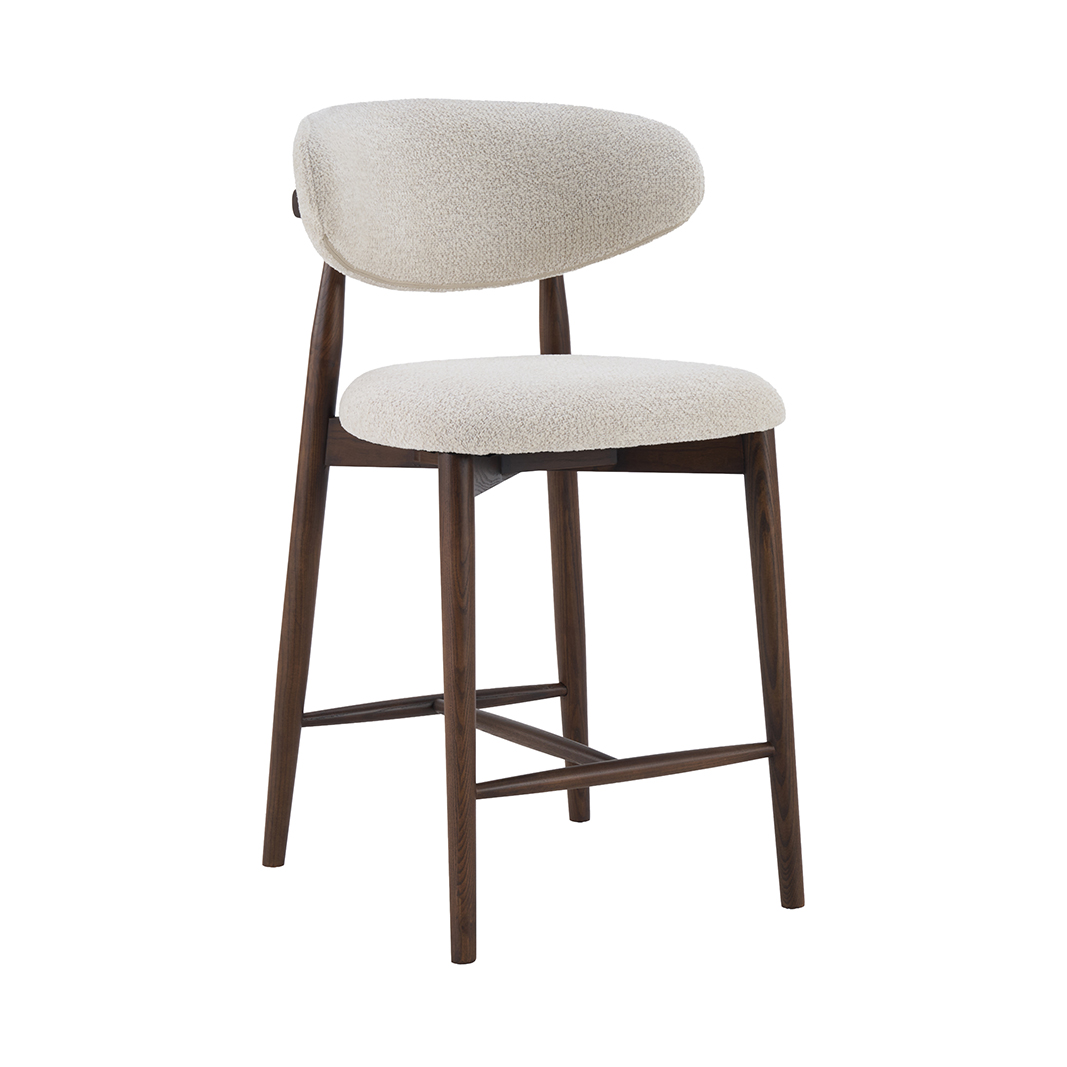 Barhocker I_Kyoto - Ohne Armlehne - Laag - Natural Beige - Superb - LABEL51