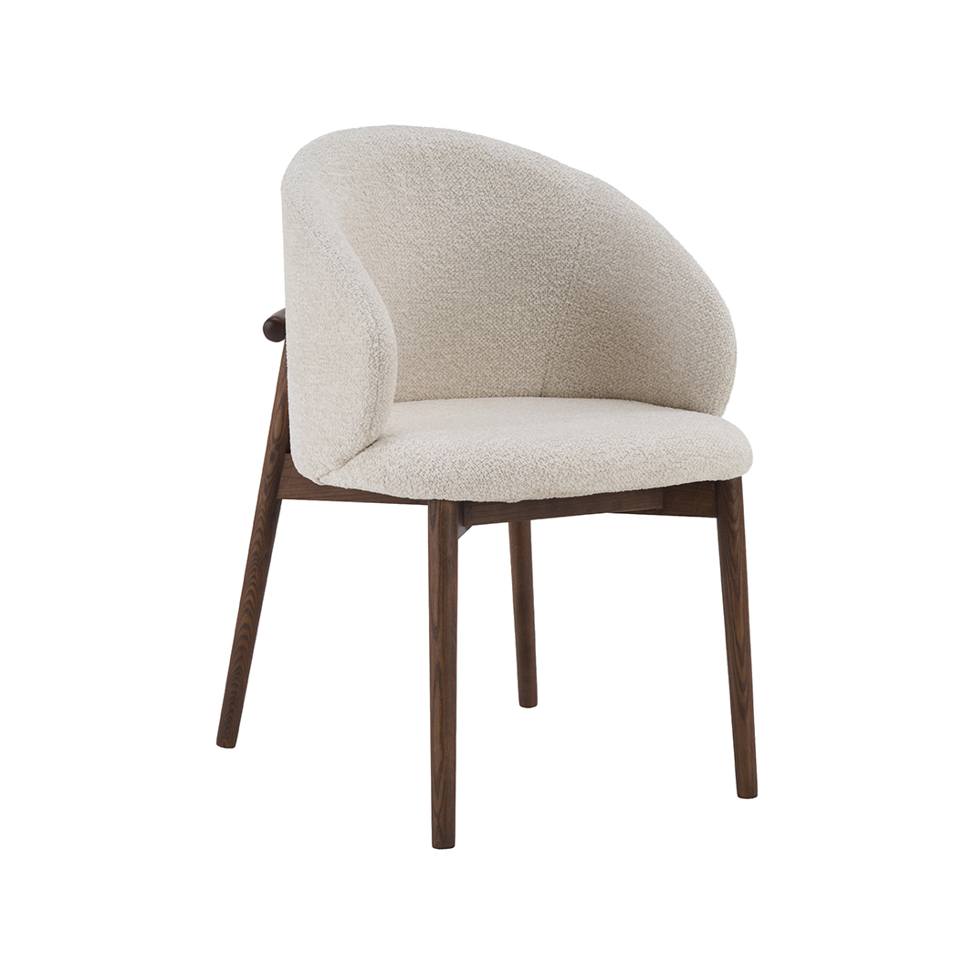 Esszimmerstühle I_Nagano - Ohne Armlehne - Natural Beige - Geweven - LABEL51