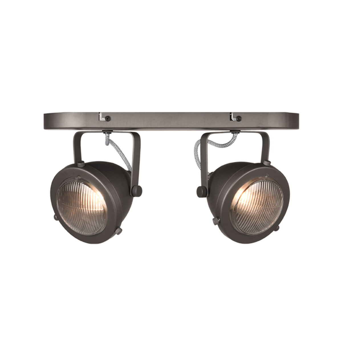 Spot I_Moto - Burned Steel - GRIJS - - Industriell - LABEL51