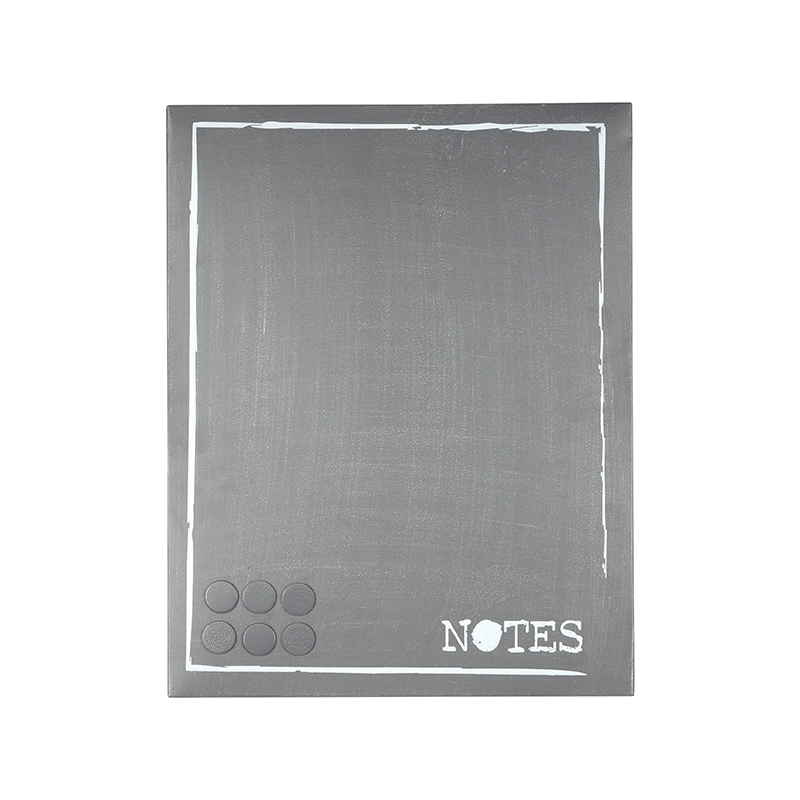 Wandschmuck I_Memobord - Antik grau - GRIJS - - Industriell - LABEL51