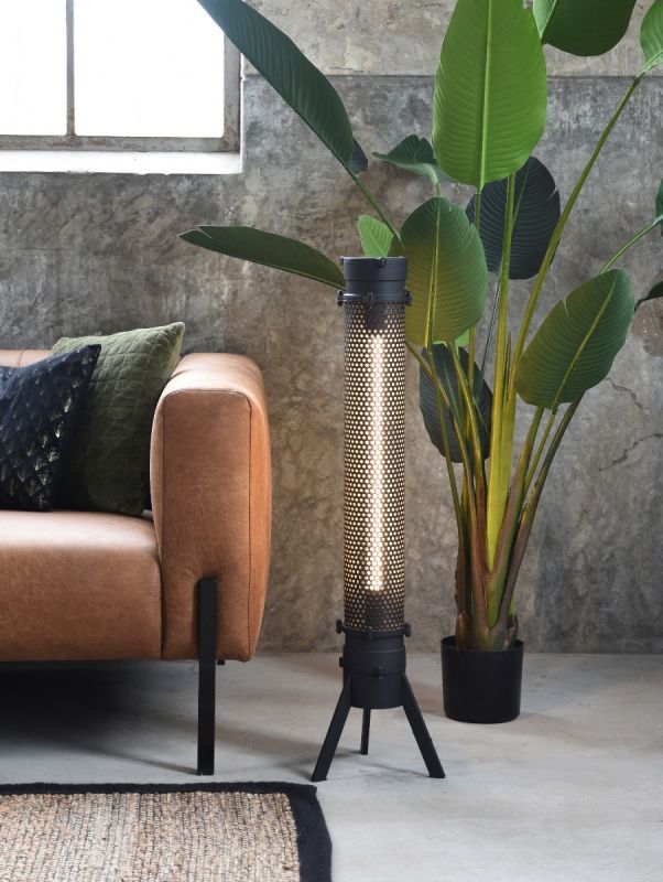 Tischlampe I_Tube - Schwarz - Metall - Modern - LABEL51