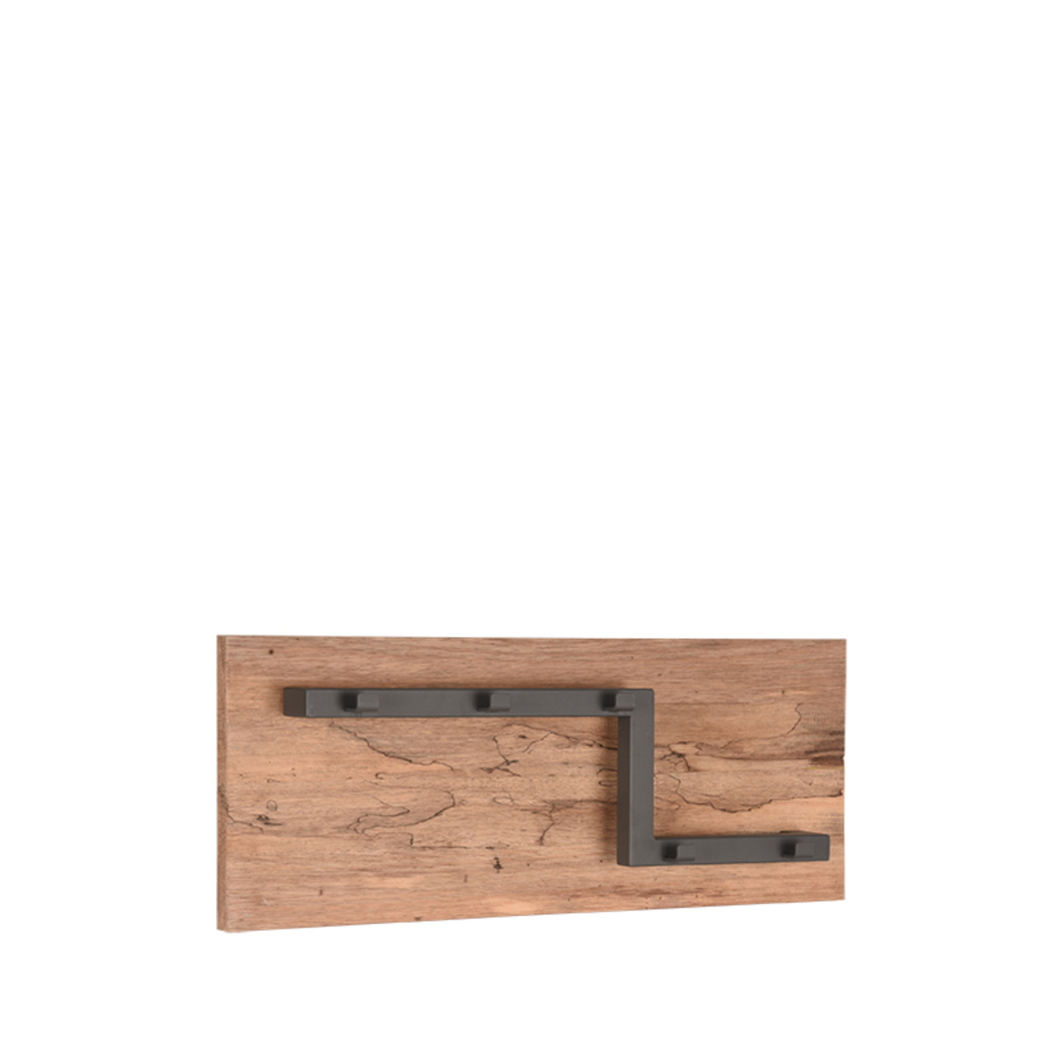 Garderobe I_Road - Burned Steel - Grau - Metall - Industriell - LABEL51