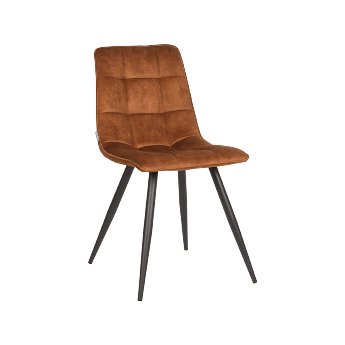 Esszimmerstühl I_Jelt - Ohne Armlehne - Ocker - GEEL - - Retro - LABEL51