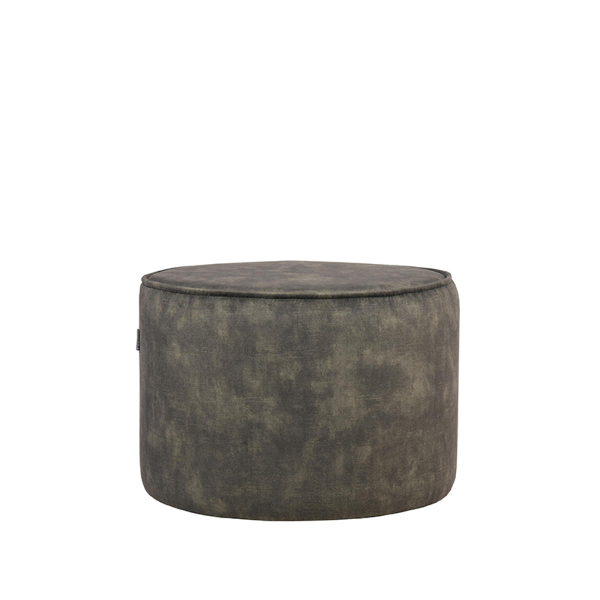 Pouf I_Tibo - Hunter - GROEN - Velours - Modern - LABEL51