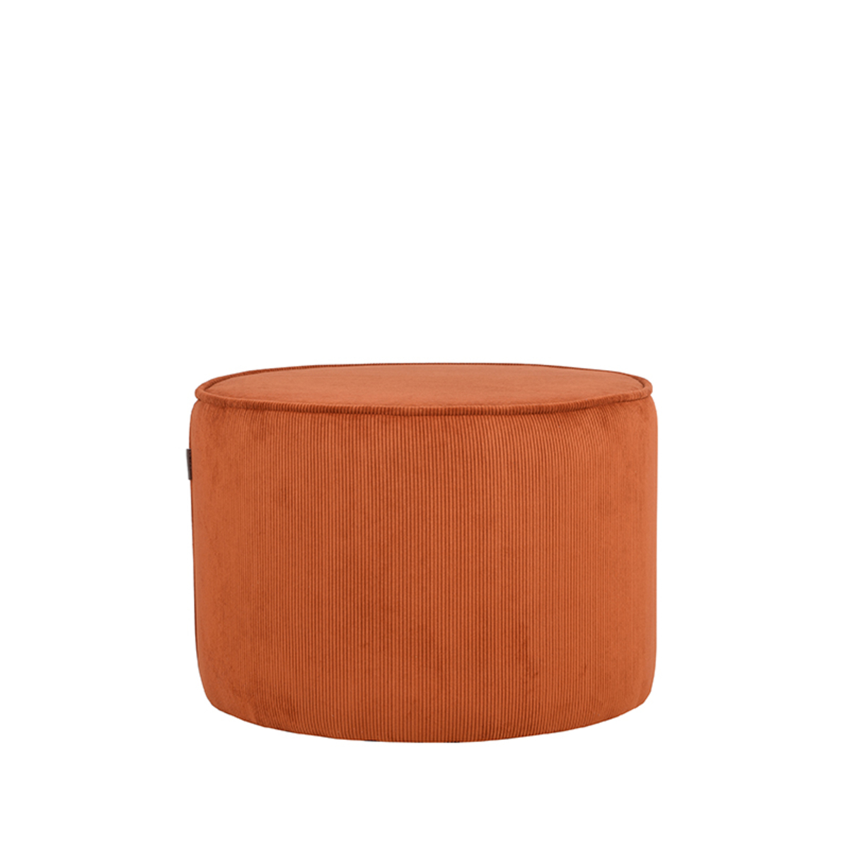 Pouf I_Tibo - Rost - ORANJE - Ribcord - Retro - LABEL51