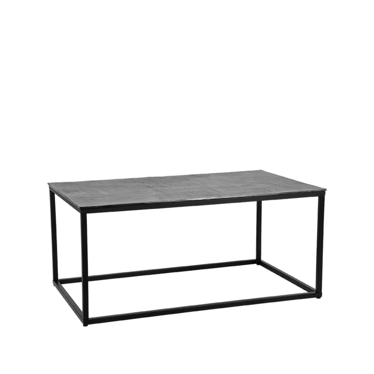 Couchtische I_Pride - Rechteckig - Antiek Ash - Grau - Metall - Industriell - LABEL51