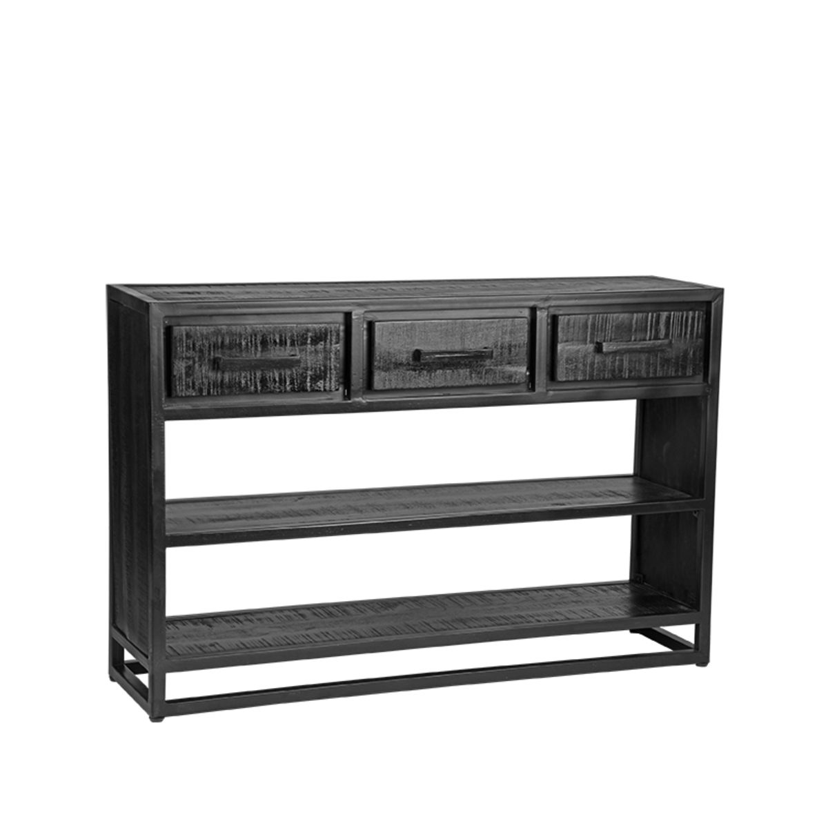 Beistelltische I_Chili - Rechteckig - Schwarz - ZWART - - Modern - LABEL51