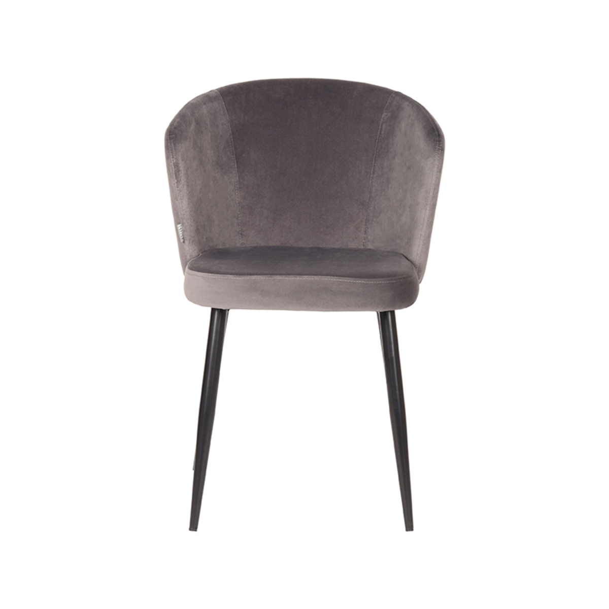 Esszimmerstühl I_Wave - Ohne Armlehne - Grau - GRIJS - - Industriell - LABEL51