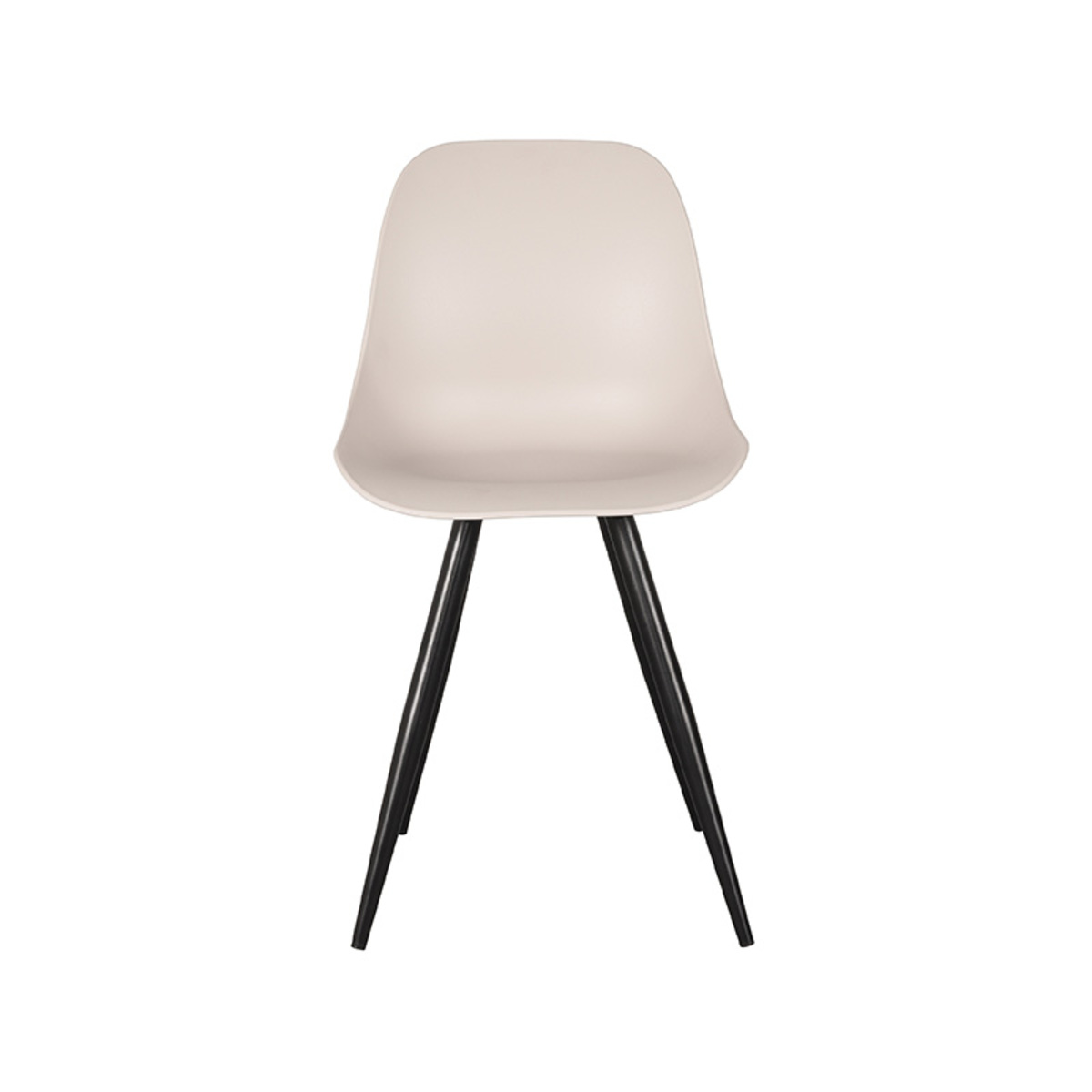 Esszimmerstühl I_Monza - Ohne Armlehne - Schalensitz - Sand - Natural Beige - PP - Ländlich - LABEL51