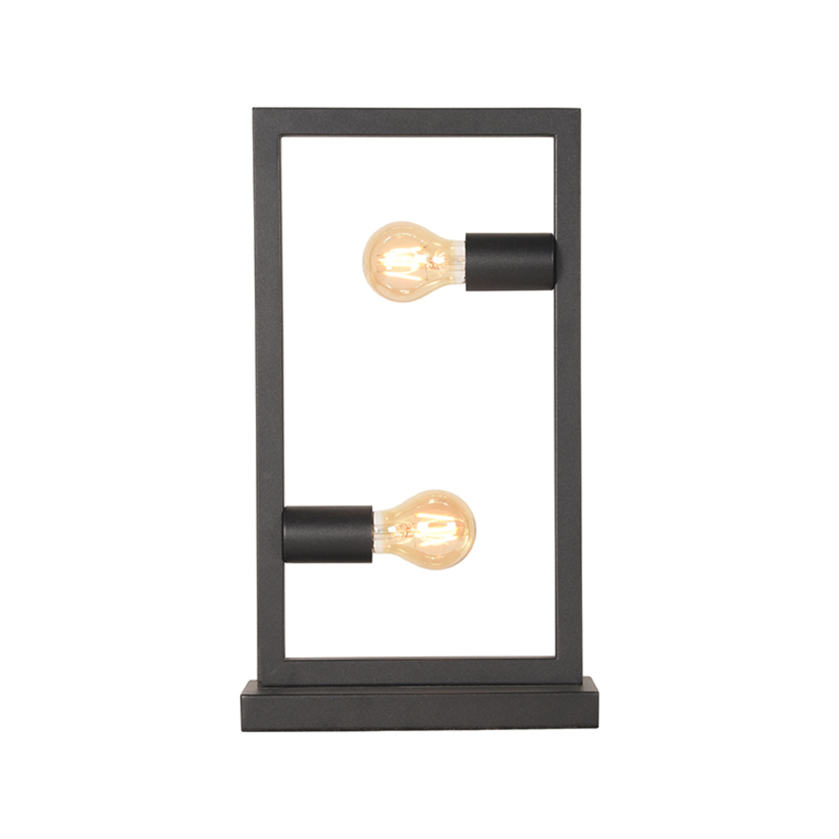 Tischlampe I_Quadrato - Schwarz - ZWART - - Modern - LABEL51