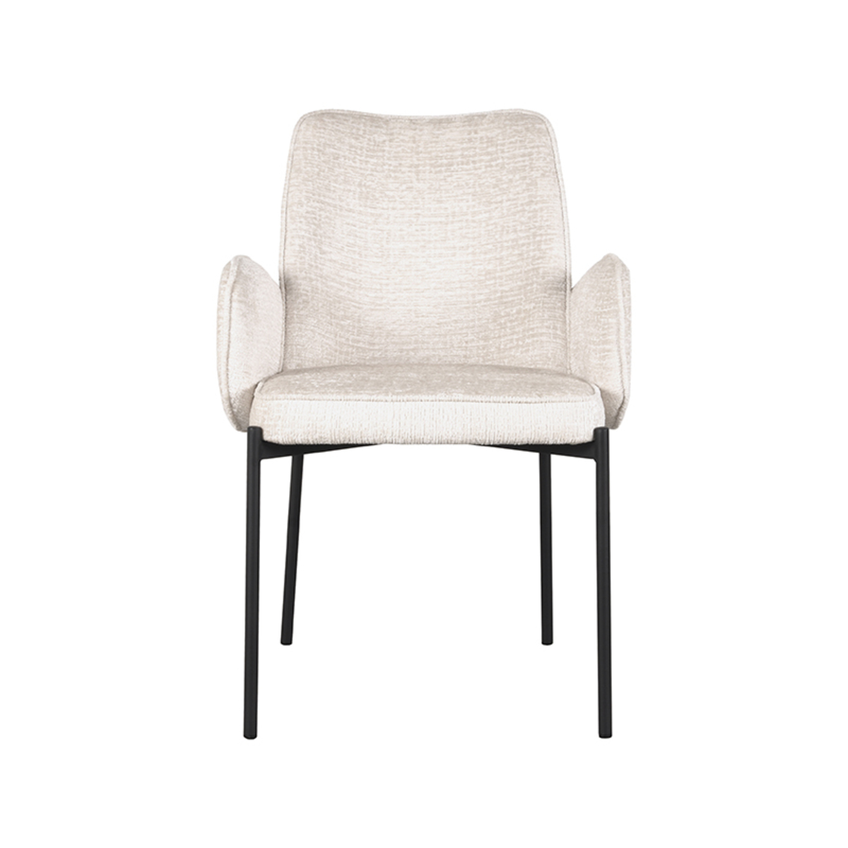 Esszimmerstühl I_Joni - Armlehne - Creme - Elegance - Ländlich - LABEL51