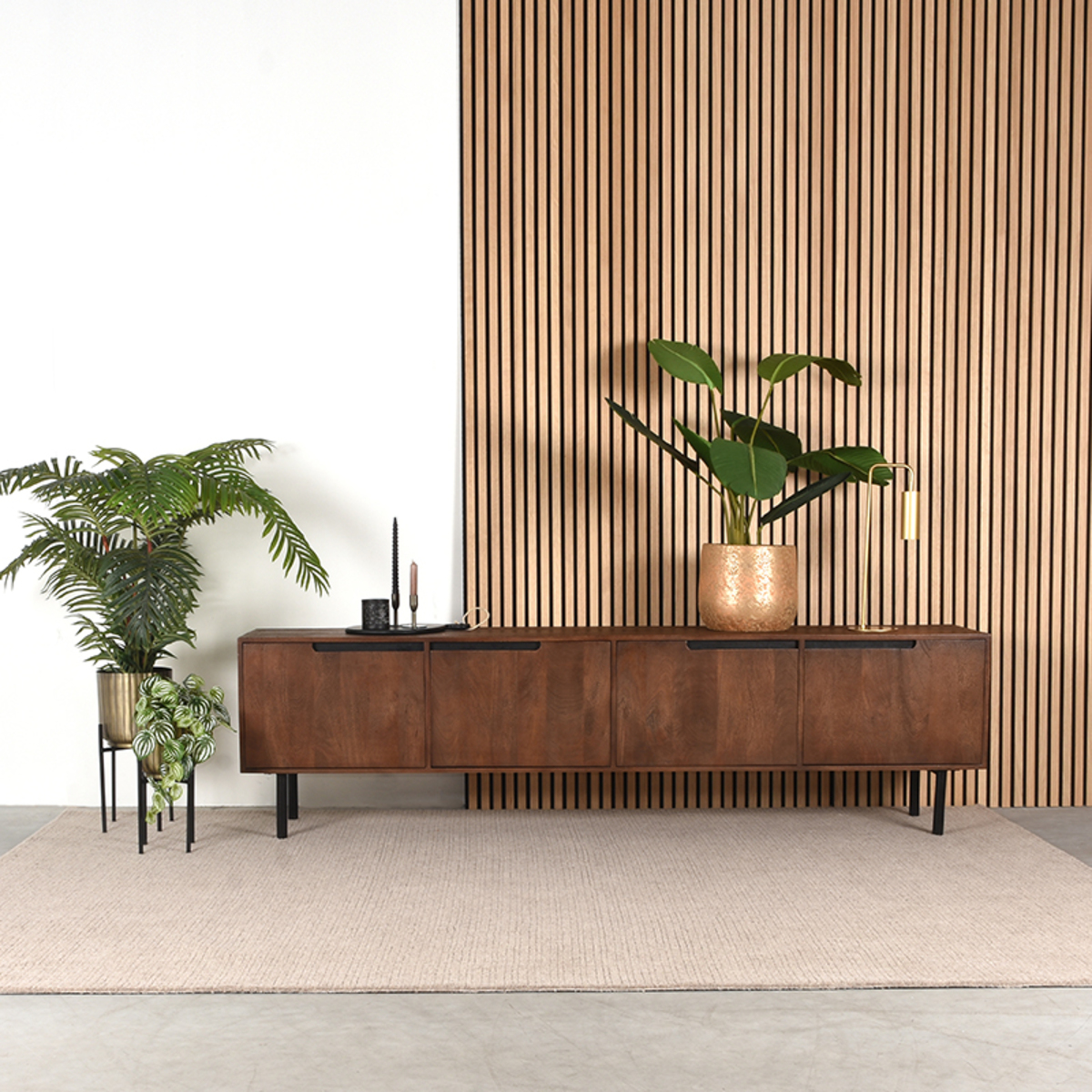 TV-Schrank I_Rio - Espresso - BRUIN - Mangoholz - Modern - LABEL51