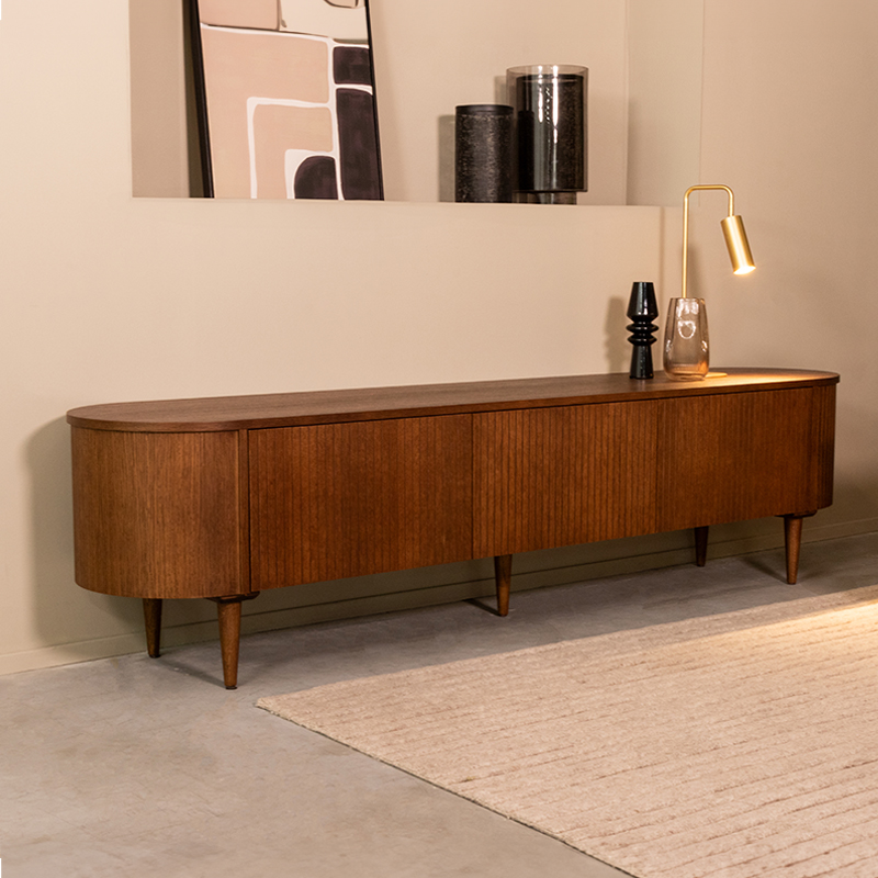 TV-Schrank I_Oliva - Nussbaum - Braun - Eiche - Minimalistisch - LABEL51