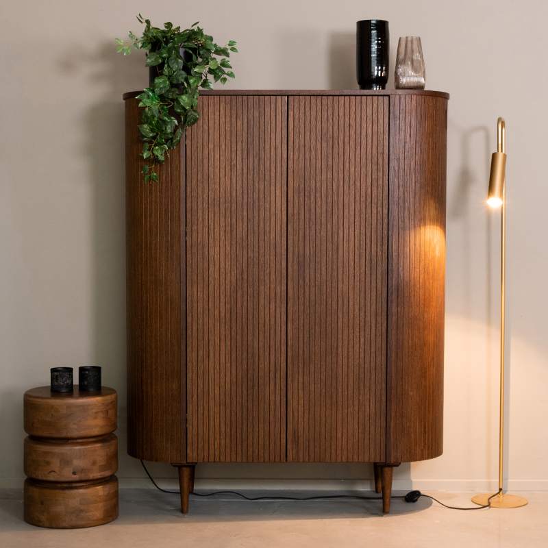 Schrank I_Oliva - Nussbaum - Braun - Eiche - Minimalistisch - LABEL51