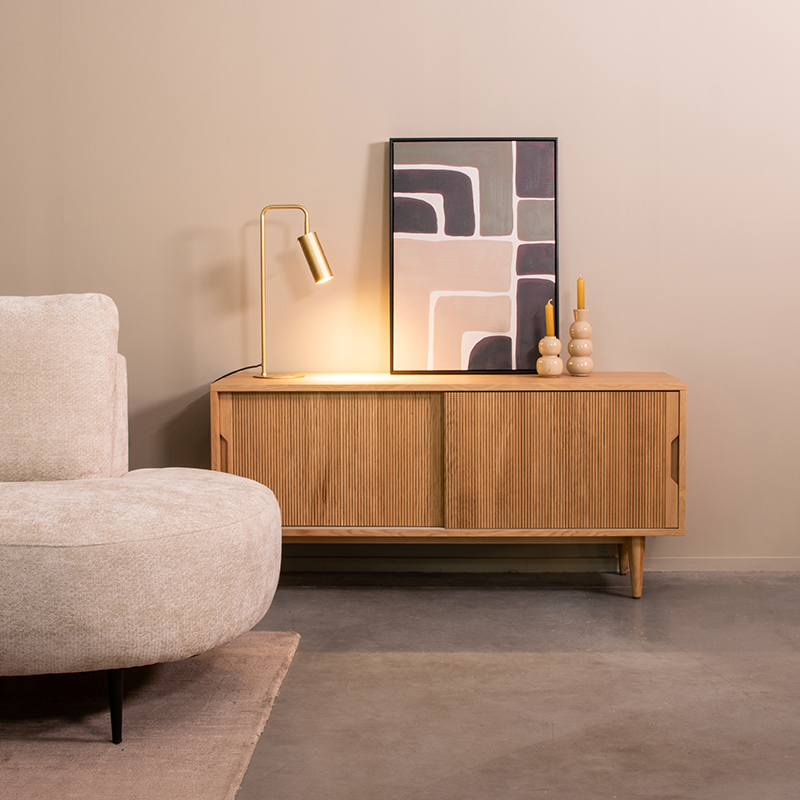 TV-Schrank I_Jule - Natürlich - NATUREL - Eiche - Skandinavisch - LABEL51