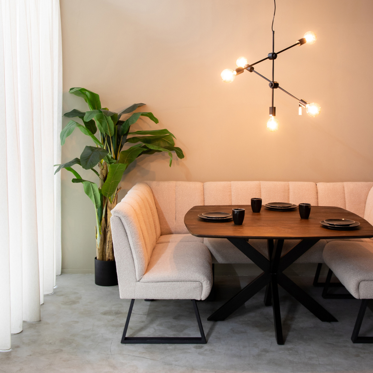 Esszimmerbank I_Modula - Natürlich - NATUREL - - Ländlich - LABEL51