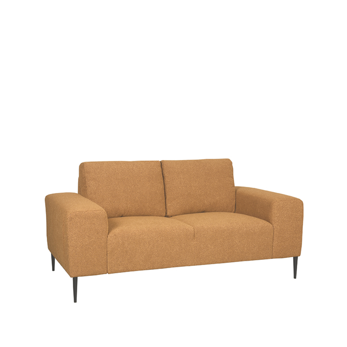 Sofa I_Ferraro - Armlehne - Ocker - Gelb - Boucle - Retro - LABEL51